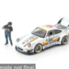Pop Race Porsche RWB 930, weiss/Dekor, 1:64, Best