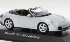 Maxichamps Porsche 911 4S Cabriolet, silber, 2003, 1:43, Online