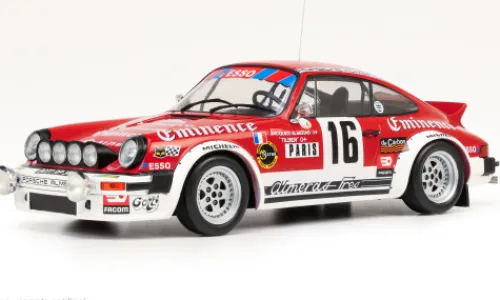 IXO Porsche 911 SC Gr.4, Rally Monte Carlo, 1980, Almeras, #16, J.Almeras/C.Tilber, 1:18, Hot