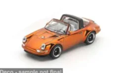 Pop Race Porsche Singer Targa, orange, 1:64, New