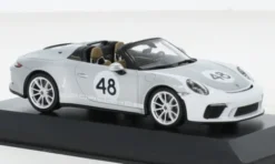 Minichamps Porsche 911 (991) Speedster, silber, 2019, 1:43,