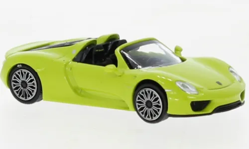 Minichamps Porsche 918 Spyder, hellgrün, 2013, 1:87, Sale