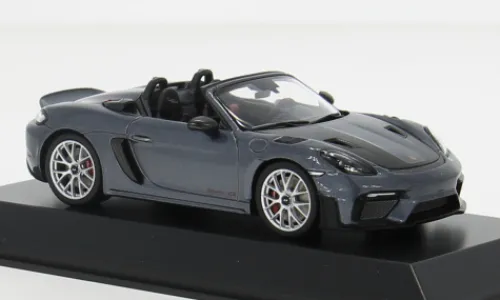 I-Spark Porsche 718 Spyder RS, dunkelgrau, 2024, 1:43, Clearance