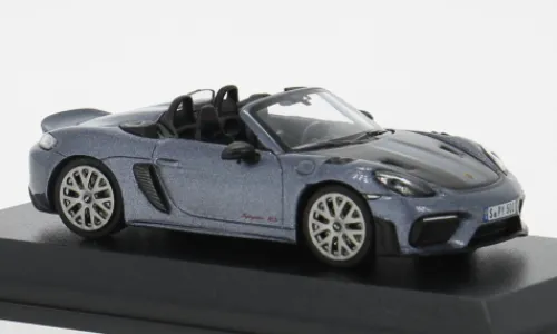 Tarmac Works Porsche 718 Spyder RS, grau, 1:64, Best