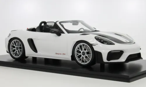 Schuco Porsche 718 Spyder RS, weiss/schwarz, 2023, 1:12, Sale
