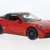 Maisto Porsche 912 (992.2) Targa 4 GTS Hybrid, rot/schwarz, 2025, 1:18,