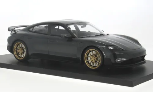 Minichamps Porsche Taycan Turbo GT, grau, 2024, 1:18, Sale