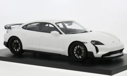 Minichamps Porsche Taycan Turbo GT, weiss, 2024, 1:18, Best