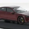 Minichamps Porsche Taycan Turbo S, dunkelrot, 2019, 1:43, Best