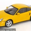 KK Scale Porsche 911 (996) Turbo, gelb, 2000, 1:18, New