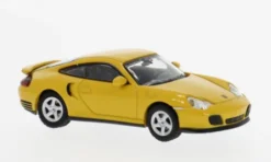 Minichamps Porsche 911 Turbo, gelb, 2000, 1:87, Hot