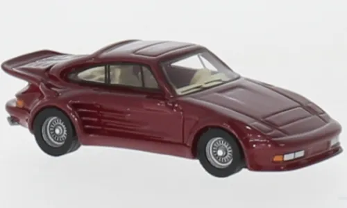 BoS-Models Porsche 911 Turbo Gemballa Avalanche, rot, 1986, 1:87, Discount