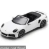 Spark Porsche 911 (992) Turbo S Cabriolet, weiss, 1:43, New