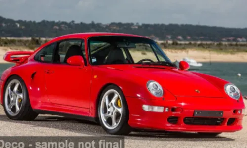 GT Spirit Porsche 911 (993) Turbo S, rot, 1997, 1:12, Hot