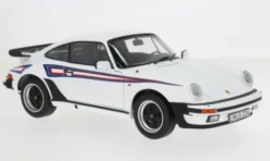 Norev Porsche 911 Turbo 3.3, weiss/Dekor, 1980, 1:18, Outlet
