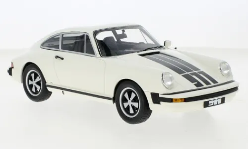 Schuco / Pro.R Porsche 911, weiss/schwarz, 1977, 1:18, New