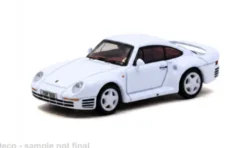 Tarmac Works Porsche 959, weiss, 1989, 1:64, New