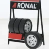 IXO - Räderset: Ronal, silber, 1:18, New
