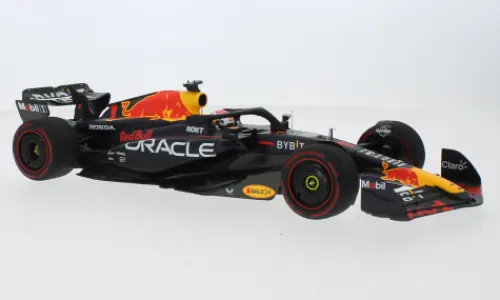 Minichamps Red Bull RB19, Formel 1, GP Bahrain, 2023, Oracle Red Bull Racing, Red Bull, #1, M.Verstappen, 1:18, Best
