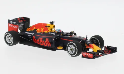 Minichamps Red Bull Tag Heuer RB12, Formel 1, GP Spanien, 2016, Red Bull Racing, Red Bull, #3, D.Ricciardo, 1:43, Hot
