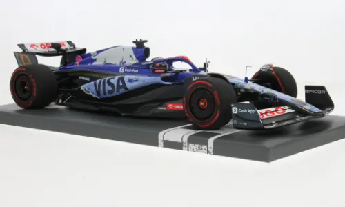 Minichamps Red Bull VCARB 01, Formel 1, GP Singapur, 2024, Visa Cash App RB Formula One Team, D.Ricciardo, 1:18, Best