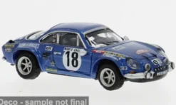 Brekina Renault Alpine A110, Rally Monte Carlo, 1970, #18, Andruet, 1:87, Outlet