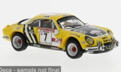 Brekina Renault Alpine A110, Tour de Corse, 1970, #7, G.Nicholas, 1:87, Hot