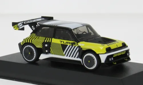 Norev Renault Concept R5 Turbo 3E E-Tech 1000% Electric, gelb/schwarz, 2024, 1:43, New