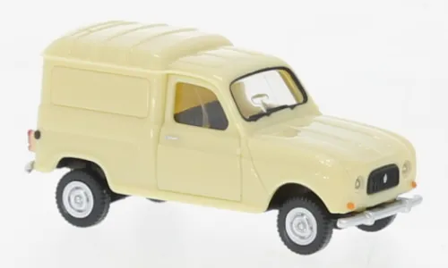 Wiking Renault 4 Kastenwagen, beige, 1961, 1:87,