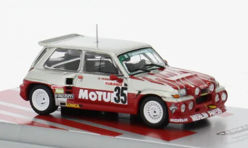 Tarmac Works Renault 5 Maxi Turbo, FIA European Hill Climb Championship, 1987, #35, G.Rossi, 1:64, Outlet
