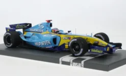 Minichamps Renault R25, Formel 1, GP Bahrain, 2005, #5, F.Alonso, 1:18, New