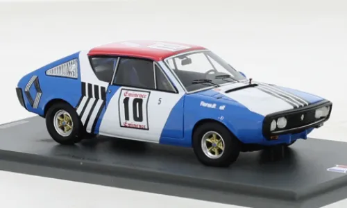 Spark Renault 17, Ronde Cevenole, 1973, #10, J-P.Nicolas/B.Darniche, 1:43, Hot