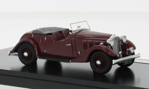 Matrix Rover 12HP(P1) Tourer, dunkelrot, 1934, 1:43,