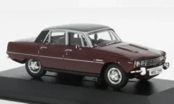 Corgi Rover P6 3500 V8, dunkelrot/schwarz, 1977, 1:43, Best
