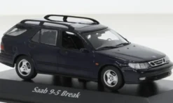 Maxichamps Saab 9-5 Break, dunkelblau, 1999, 1:43, Clearance
