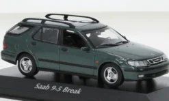 Maxichamps Saab 9-5 Break, dunkelgrün, 1999, 1:43,