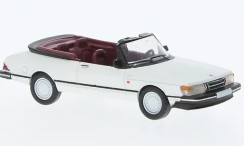 PCX87 Saab 900 Cabriolet, weiss, 1986, 1:87, Clearance
