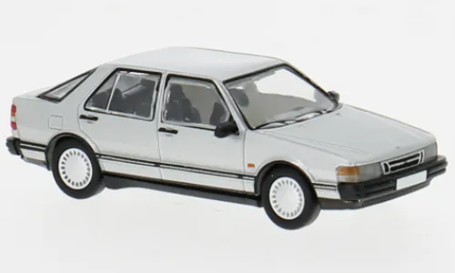 PCX87 Saab 9000 CC, silber, 1985, 1:87, Discount