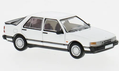 PCX87 Saab 9000 CC, weiss, 1985, 1:87, Online
