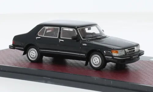 Matrix Saab 900 CD Turbo, schwarz, 1981, 1:43, Hot