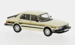 PCX87 Saab 900 Limousine, beige/Dekor, 1981, 1:87, Discount