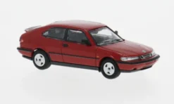 Minichamps Saab 900 Turbo 16S (Aero) Coupe, rot, 1987, 1:87, Hot