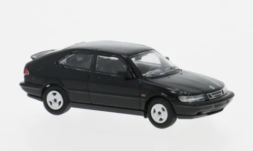 Minichamps Saab 900 Turbo 16S (Aero) Coupe, schwarz, 1987, 1:87, Discount