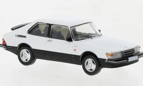 PCX87 Saab 900 Turbo, weiss, 1986, 1:87,