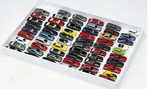 Herpa Sammelbox für 59 PKW-Modelle, weiss, 1:87, Online