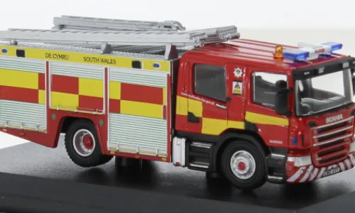 Oxford Scania CP28 Pump Ladder, South Wales Fire & Rescue, 1:76,
