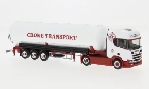 Herpa Scania CR 20 HD, weiss/rot, Crone Handel und Transport, 1:87, Sale