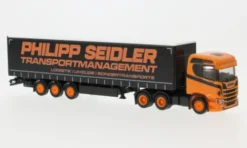 Herpa Scania CR 20 ND, orange/schwarz, Philipp Seidler, 1:87, Online