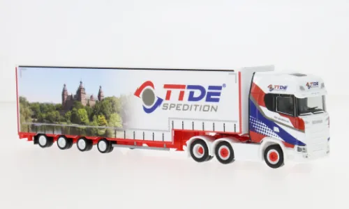 Herpa Scania CS 20 HD 6x2, TiDe Spedition, 1:87, Hot