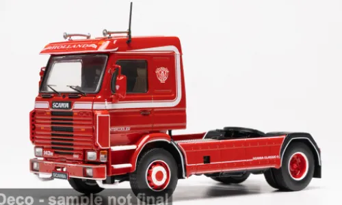 IXO Scania 143 M, rot, 1990, 1:43, New